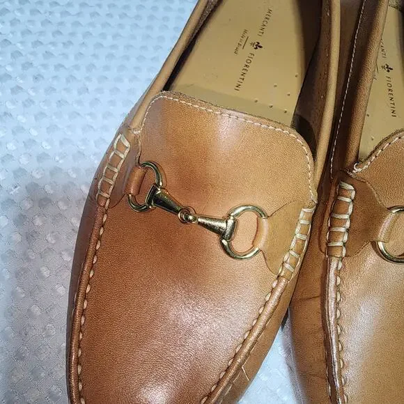 MERCANTI FLORENTINA EUC MENS SZ 10B LEATHER TAN DRIVING LOAFERS SHOES Mercanti Fiorentini 5008 Driving Loafer - Free Shipping | DSW main image 3